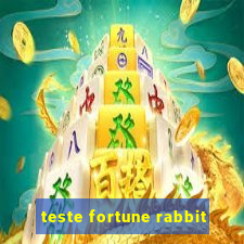 teste fortune rabbit